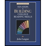 Ten Steps to Building College Reading Skills