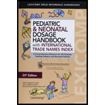 Pediatric and Neonatal Dosage Handbook   With Index