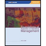 Foundations of Production and Operations Management