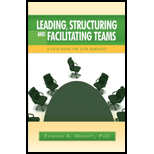 Leading, Structuring, and Facilitating Teams