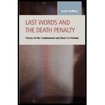 Last Words and the Death Penalty Voices of the Condemned and Their Co Victims