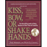 cover of Kiss, Bow, or Shake Hands (2ND 06)