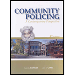 Community Policing  A Contemporary Perspective