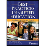 Best Practices in Gifted Education  Evidence Based Guide