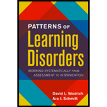 Patterns of Learning Disorders