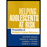 Helping Adolescents at Risk  Prevention of Multiple Problem Behaviors