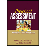 Preschool Assessment Principles and Practices