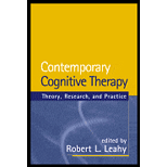 Contemporary Cognitive Therapy