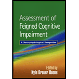 Assessment of Feigned Cognitive Impairment