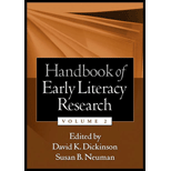 Handbook of Early Literacy Research Volume 2