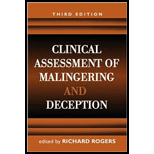 Clinical Assessment of Malingering and Deception