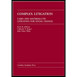 Complex Litigation Cases and Materials on Litigating for Social Change