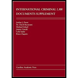 International Criminal Law Documents   Supplement