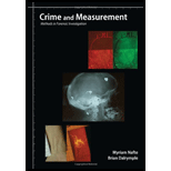 Crime and Measurement Methods in Forensic Investigation