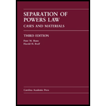 Separation of Powers Law Cases and Materials