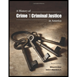 History of Crime and Criminal Justice in America