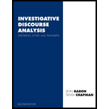 Investigative Discourse Analysis Statements, Letters, and Transcripts