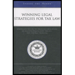 Winning Legal Strategies for Tax Law