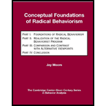 Conceptual Foundations of Radical Behaviorism