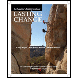 Behavior Analysis for Lasting Change