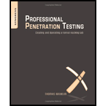 Professional Penetration Testing   With DVD