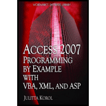 Access 2007 Program. by Example With VBA