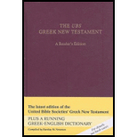 Ubs Greek New Testament