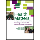 Health Matters for People with Developmental Disabilities