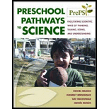 Preschool Pathways to Science Facilitating Scientific Ways of Thinking, Talking, Doing, and Understanding