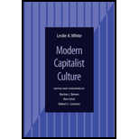 Modern Capitalist Culture