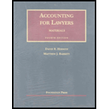 Accounting for Lawyers, Materials