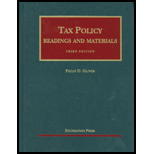 Tax Policy  Readings and Materials