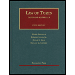 Laws of Torts Cases and Materials