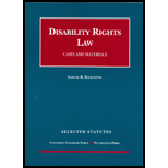 DISABILITY RIGHTS LAW,SELECTED STATUES