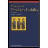 Principles of Products Liability