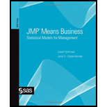 JMP Means Business Statistical Model for Management