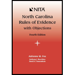 North Carolina Rules of Evidence with Objections