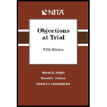 Objections at Trial