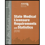 STATE MEDICAL LICENSURE REQUIREMENTS A