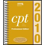 CPT 2010  Professional Edition Current Proced. Termin.