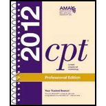 CPT 2012 Professional Edition Current Procedural Terminology