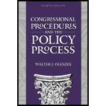 Congressional Procedures and the Policy Process