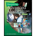 Discovering Advanced Algebra Package