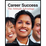 Career Success Attitude Advantage