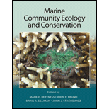 Marine Community Ecology and Conservation