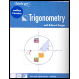 Thinkwell's Trigonometry-Access Card -  Burger, Access Code