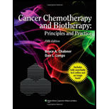 Cancer Chemotherapy and Biotherapy