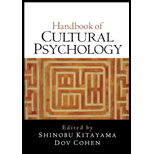 Handbook of Cultural Psychology