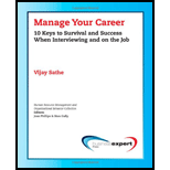 Manage Your Career