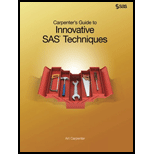 Carpenters Guide to Innovative SAS Techniques